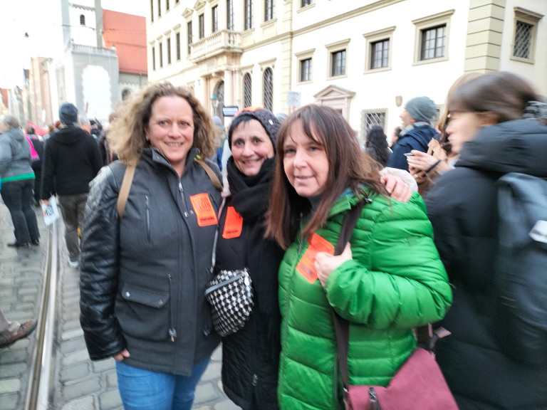 demo 14.02.24 Augsburg